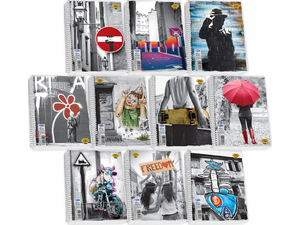 Τετράδιο σπιράλ Skag Street Icons 17x25cm 3 θεμάτων (257183) (Διάφορα σχέδια)